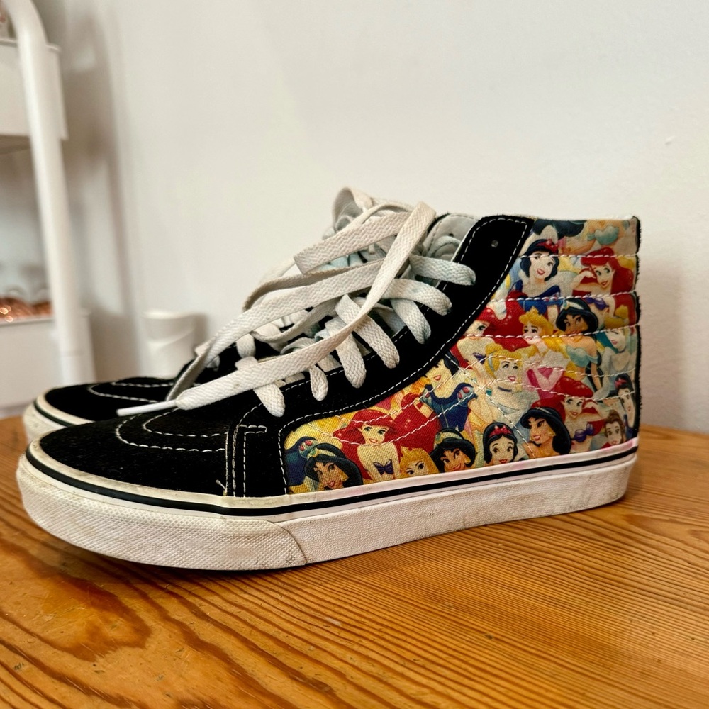 Vans x Disney Princess High Tops / limited edition / size 6.5